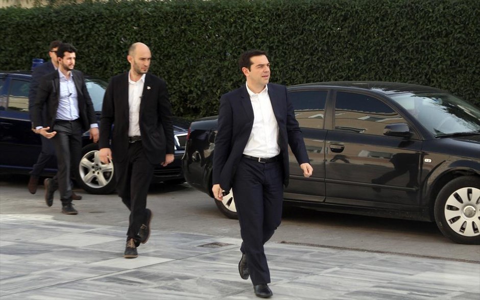 Βουλή - Ορκωμοσία - Τσίπρας . Ο πρωθυπουργός Αλέξης Τσίπρας.