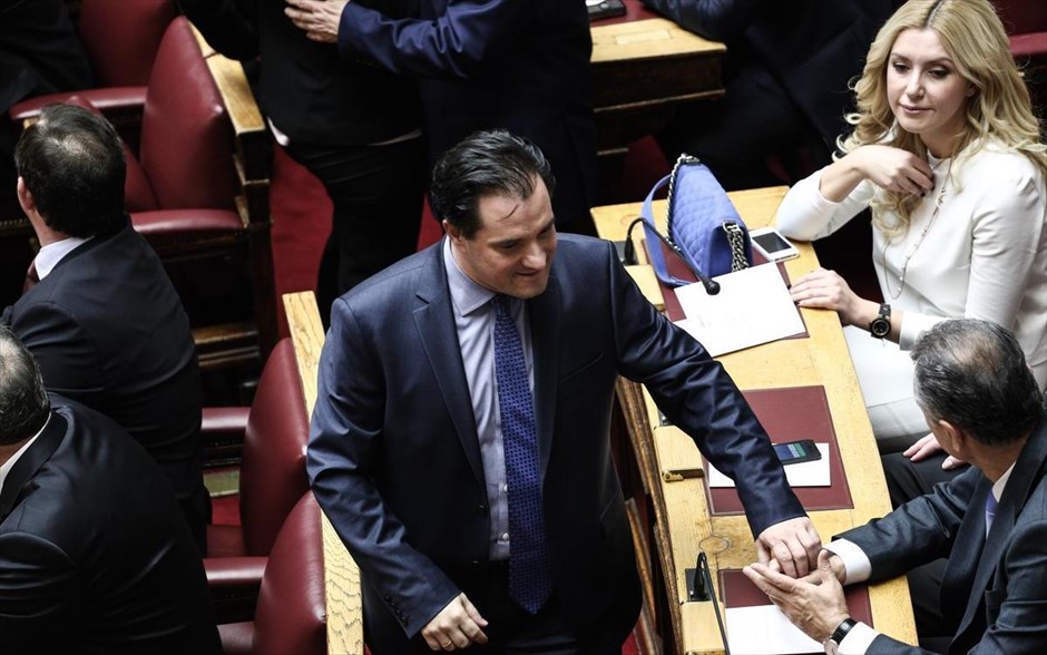 Βουλή - Ορκωμοσία - Γεωργιάδης . Ο βουλευτής της Ν. Δ. Άδωνις Γεωργιάδης.