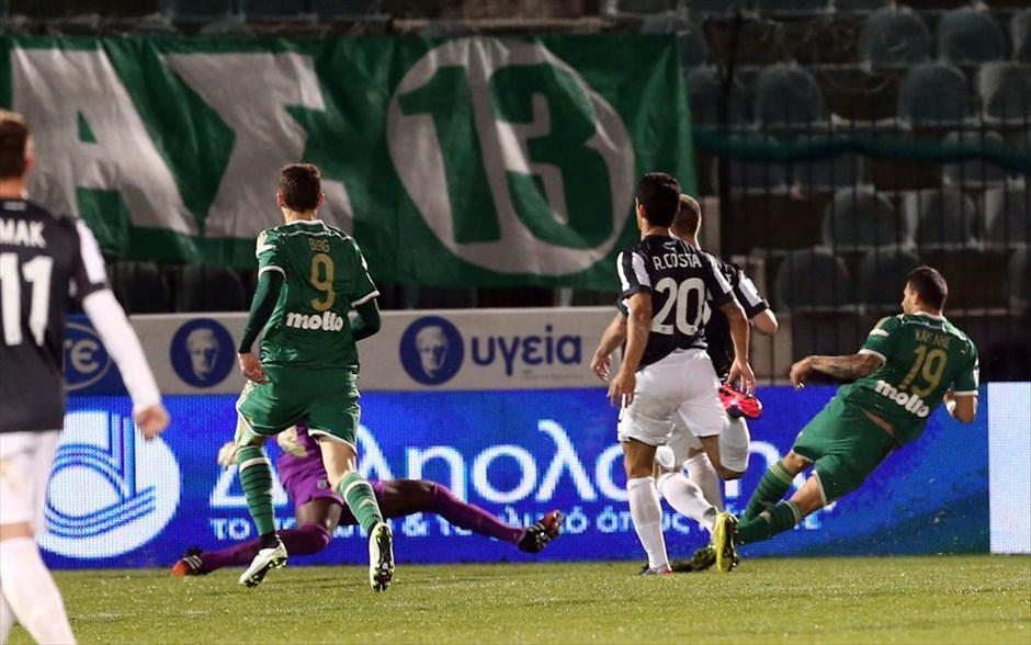 Παναθηναϊκός - ΠΑΟΚ. Ο Καρέλης κάνει το 2-2.