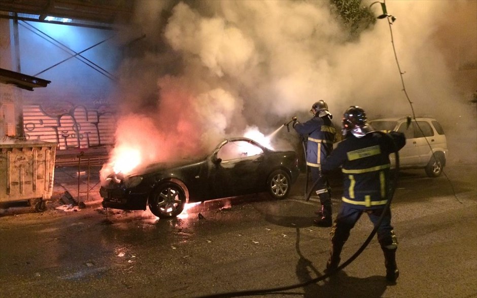 Επεισόδια στην Χαριλάου Τρικούπη. 