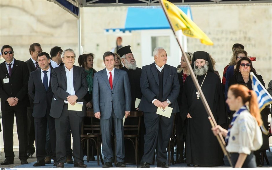25η Μαρτίου - Μαθητική παρέλαση - Αθήνα- Καμίνης- Μπαλτάς. Η μαθητική παρέλαση πραγματοποιήθηκε&nbsp;παρουσία του υπουργού Παιδείας Αριστείδη Μπαλτά και του δημάρχου Αθηναίων Γιώργου Καμίνη . &nbsp;&nbsp;