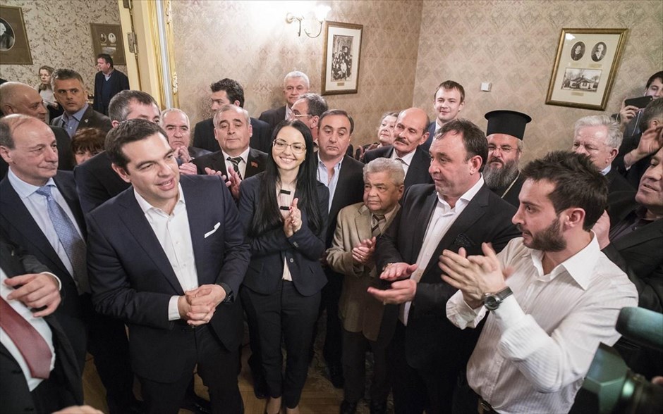 Συνάντηση Αλέξη Τσίπρα με Ομογενειακούς συλλόγους. 