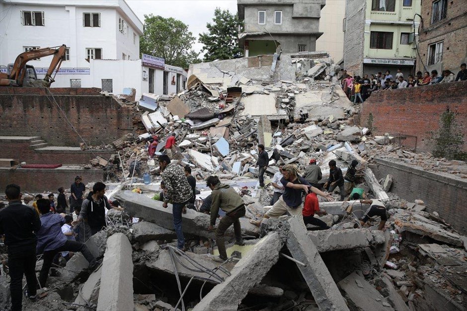 Σεισμός στο Νεπάλ. 