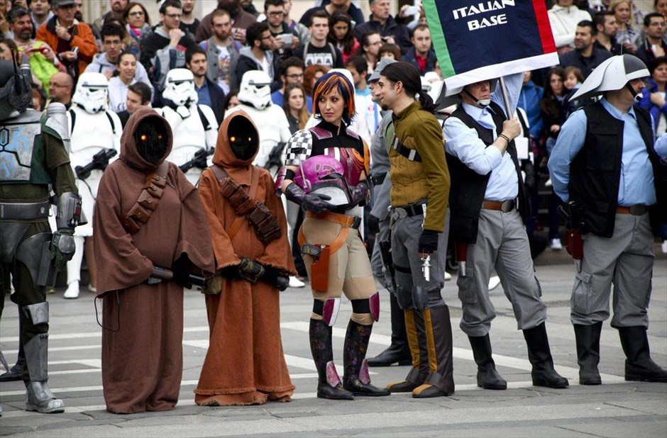 Ημέρα Star Wars. Μιλάνο, Ιταλία.