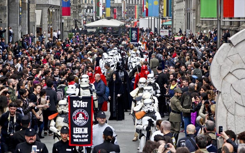 Ημέρα Star Wars. Μιλάνο, Ιταλία.