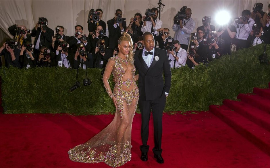 METGALA 2015. Η Μπιγιόνσε με τον Jay - Z.