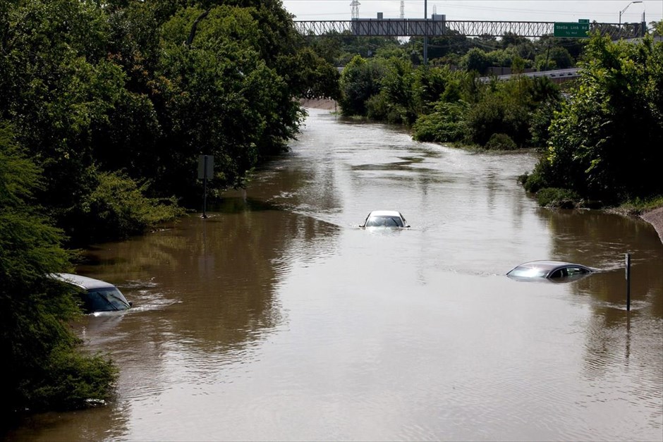 Πλημμύρες - Τέξας. 