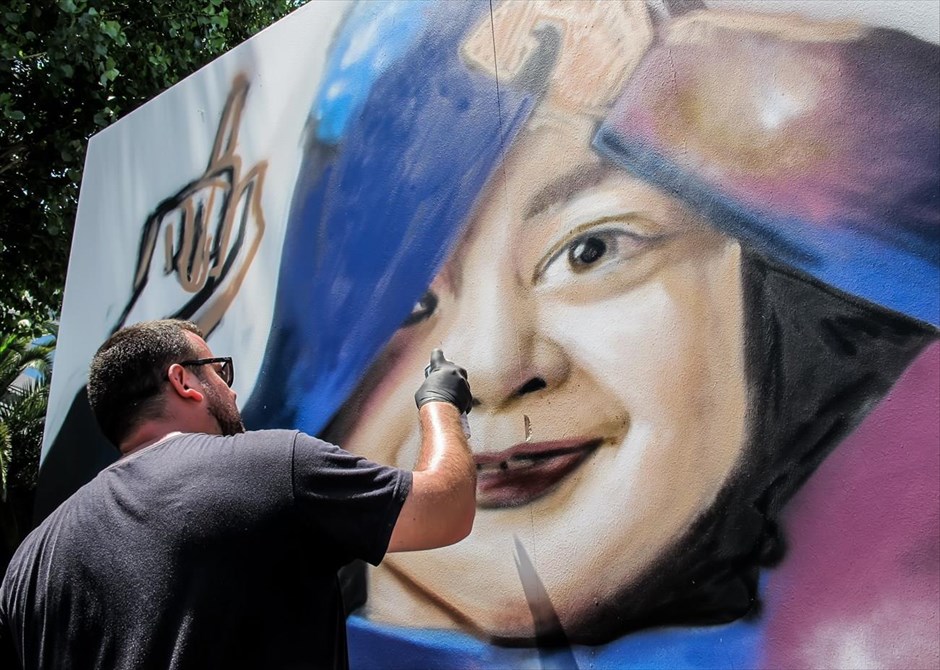 Street Art Festival στη Θεσσαλονίκη. 