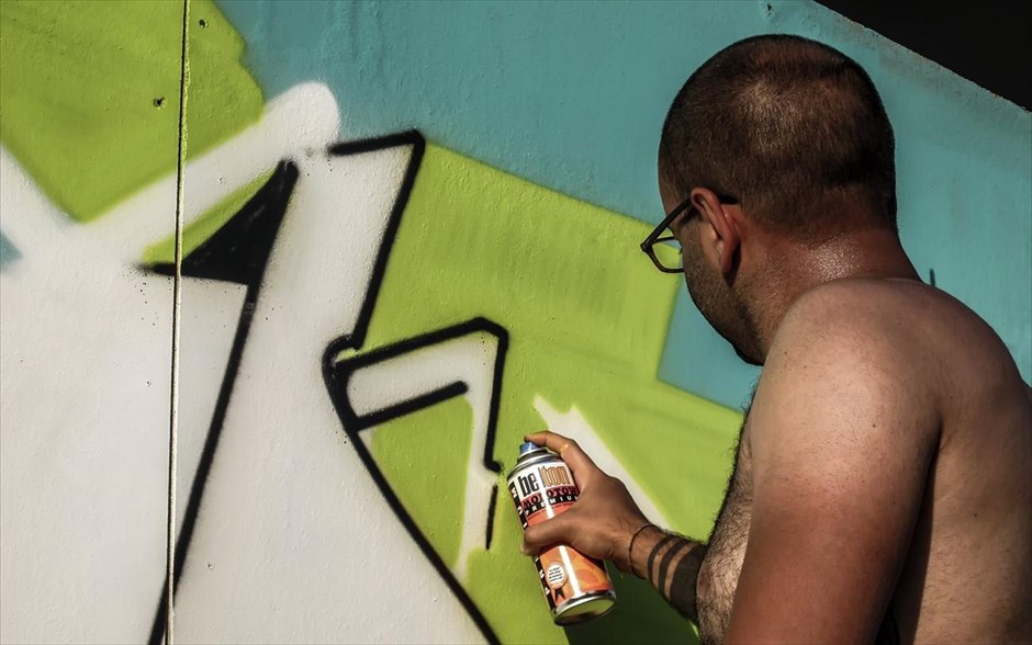 Street Art Festival στη Θεσσαλονίκη. 