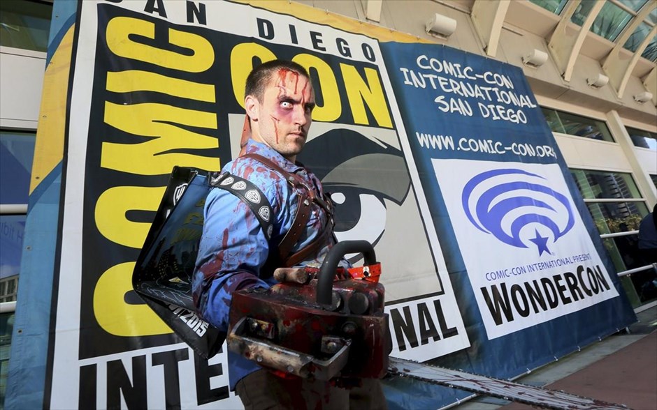 Comic-Con - Σαν Ντιέγκο. Ο Ash από την ταινία «The Evil Dead».