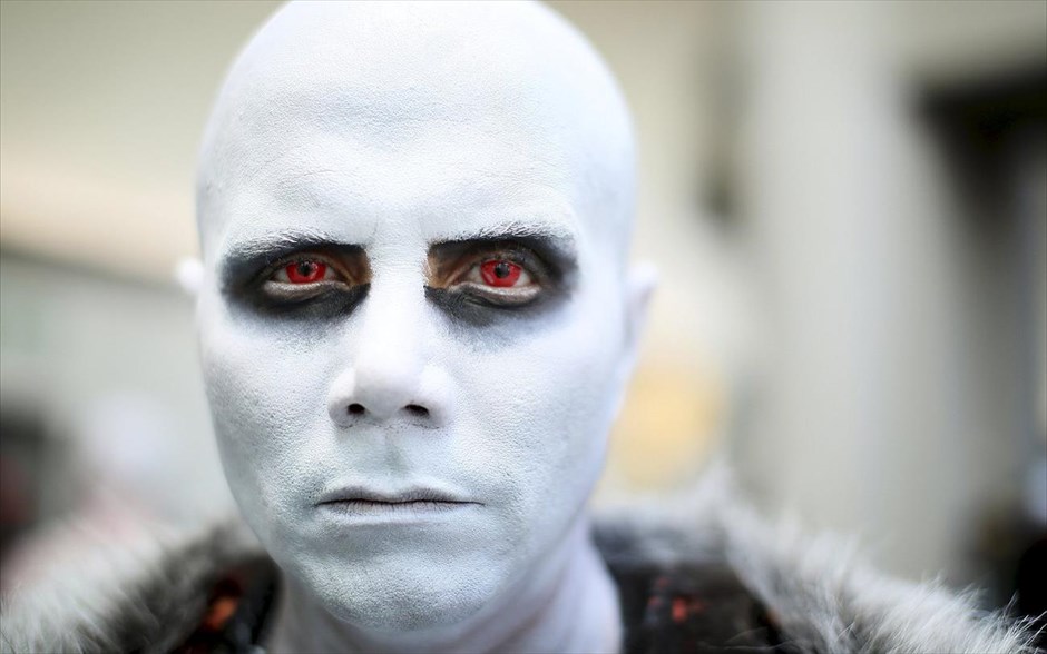 Comic-Con - Σαν Ντιέγκο. White Walker από τα βιβλία και τη σειρά Game Of Thrones.