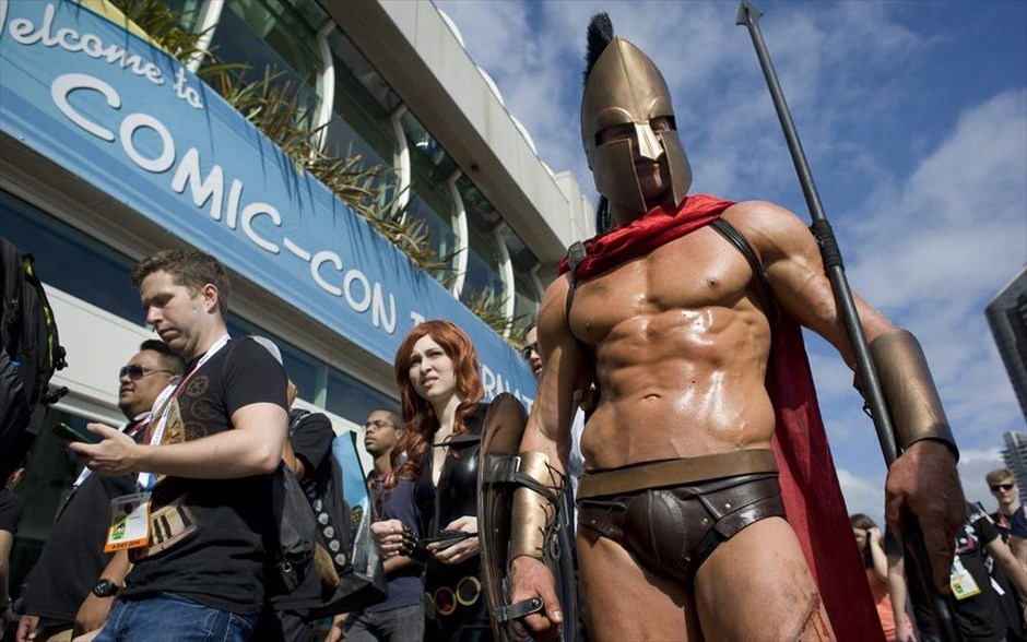 Comic-Con - Σαν Ντιέγκο. Από την ταινία «300».