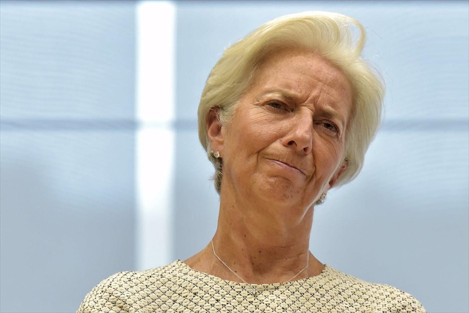 Κριστίν Λαγκάρντ . Η Κριστίν Λαγκάρντ.