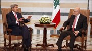 Τηλεφωνική συνομιλία Κέρι με τον πρωθυπουργό του Λιβάνου