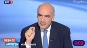 Οι τοποθετήσεις του Ευ. Μεϊμαράκη στο debate