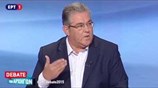 Οι τοποθετήσεις του Δ. Κουτσούμπα στο debate