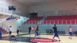 Προπόνηση της Εθνικής ομάδας Μπάσκετ ενόψει του αγώνα με την Ισπανία