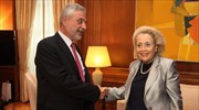 Στο υπουργείο Μακεδονίας - Θράκης η Β. Θάνου για το προσφυγικό