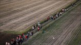 Πρόσφυγες στην κωμόπολη Τοβάρνικ της Κροατίας