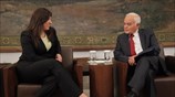 Συνάντηση του υπουργού Εσωτερικών Αντ. Μανιτάκη με την πρόεδρο της Βουλής Ζ. Κωνσταντοπούλου