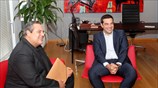 Συνάντηση του Αλέξη Τσίπρα με τον Πάνο Καμμένο