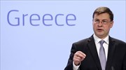 Ντομπρόβσκις: Η Ελλάδα έχει τη δυναμική να αναπτυχθεί, αν εφαρμόσει τους όρους