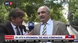 Δήλωση Μ. Μπόλαρη κατά την άφιξή του στο Προεδρικό Μέγαρο