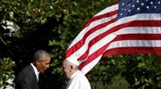 Εύσημα Πάπα στον Ομπάμα για τη στάση του στο θέμα της κλιματικής αλλαγής