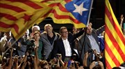 Καταλονία: Νίκη των αυτονομιστών, αλλά με ποσοστό κάτω του 50%
