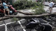 Ταϊβάν: Σαρωτικό το πέρασμα του τυφώνα Ντουτζουάν
