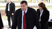 Ο πρόεδρος της Σερβικής Δημοκρατίας της Βοσνίας αρνείται ανάμειξή του σε σκάνδαλα