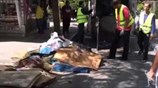 Καθαρισμός της πλατείας Βικτωρίας
