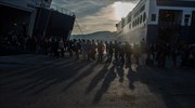 Πάνω από 5.700 μετανάστες έφθασαν από τη Μυτιλήνη στον Πειραιά