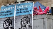 Διαδήλωση κατά της λιτότητας στις Βρυξέλλες
