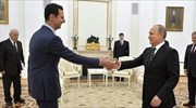 Αιφνιδίως στη Μόσχα ο Άσαντ - Ευχαριστίες προς Πούτιν