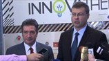 Συνάντηση Καμίνη - Ντομπρόβσκις στην Τεχνόπολη του δήμου Αθηναίων