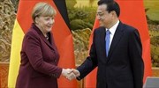 Σημαντικές εμπορικές συμφωνίες υπογράφει η Μέρκελ με το Πεκίνο