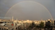 Συρία: Ουράνιο τόξο μετά το βομβαρδισμό