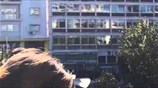 Ένταση σε τράπεζα και στάση λεωφορείου