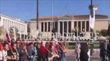 Η πορεία του ΠΑΜΕ προς τη Βουλή