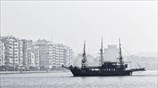 Εικόνα από το λιμάνι της Θεσσαλονίκης