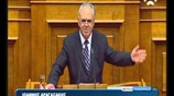 Γ. Δραγασάκης: Μέχρι σήμερα προστατευόταν η ανακύκλωση των κόκκινων δανείων