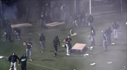 Ντέρμπι: 50 προσαγωγές, 16 συλλήψεις, τρεις αστυνομικοί τραυματίες στα επεισόδια