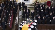 Κηδεύτηκε ο πρώην καγκελάριος της Γερμανίας, Χέλμουτ Σμιτ