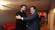 Συνάντηση Αλ. Τσίπρα με τον νέο γραμματέα της Νεολαίας ΣΥΡΙΖΑ