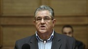 Δ. Κουτσούμπας: Ας τα βρει ο κ. Τσίπρας με τον Καμμένο, τον Λεβέντη και τους άλλους πρόθυμους