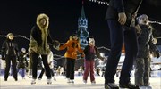 Γιγαντιαίο παγοδρόμιο στη Μόσχα