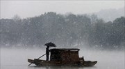 Βαρκάδα στο χιόνι