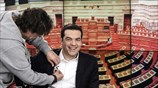 Ο Πρωθυπουργός στο στούντιο της ΕΡΤ