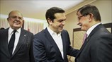 Συνάντηση Τσίπρα - Νταβούτογλου στις Βρυξέλλες